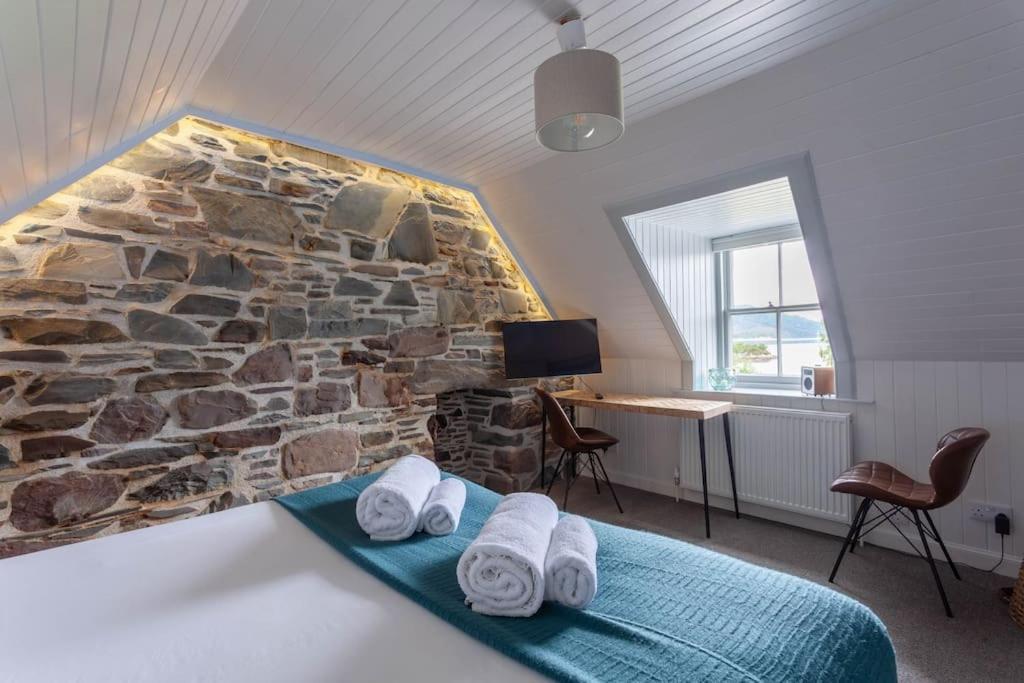 Plockton Sea View Apartment Bagian luar foto
